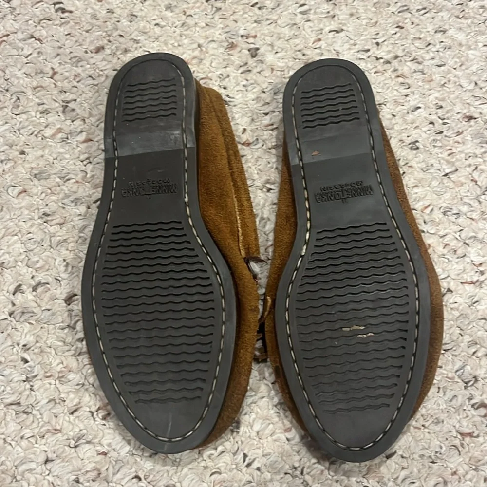 Minnetonka leather moccasin - Picture 2 of 2